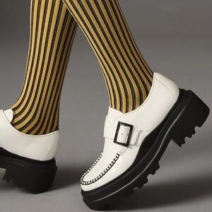 G.H. Bass platform derby loafers